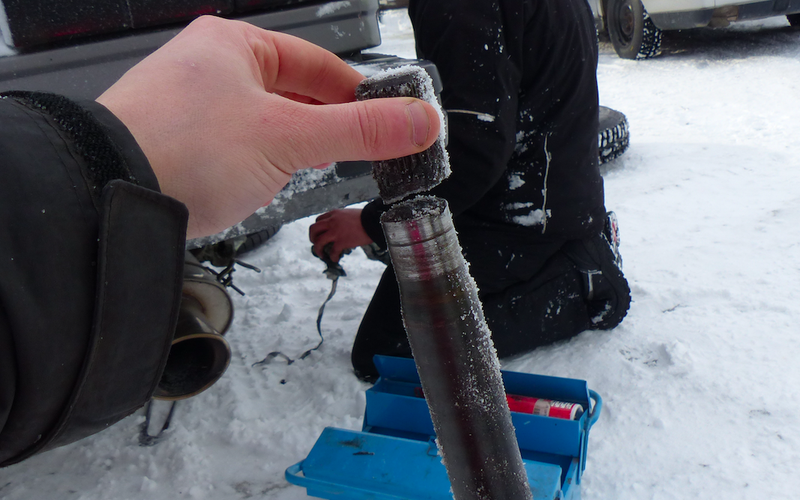 Illustration for article titled Sweden's 'Speed Weekend On Ice' Is Where Sanity Goes To Die And Axles Go To Break